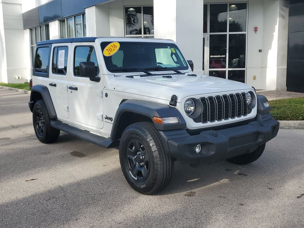 2026 Jeep Wrangler Sport