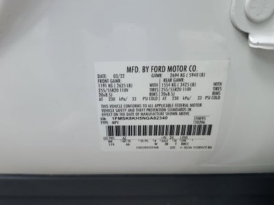 2022 Ford Explorer ST-Line