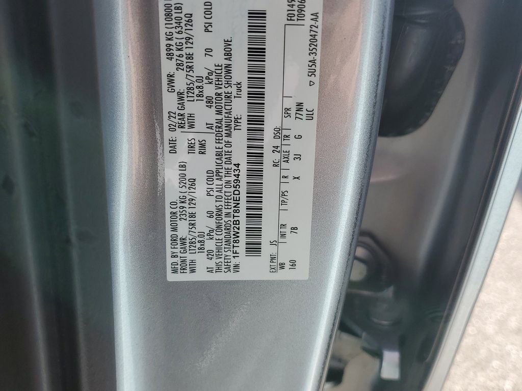 2022 Ford F-250 Platinum