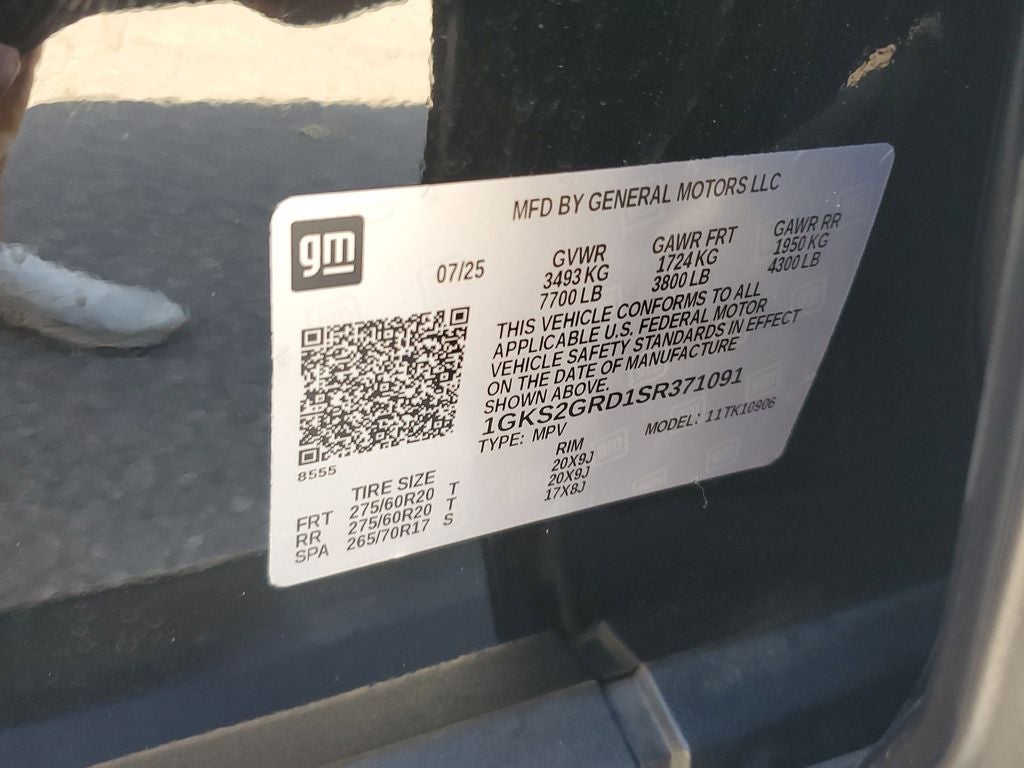2025 GMC Yukon XL Elevation