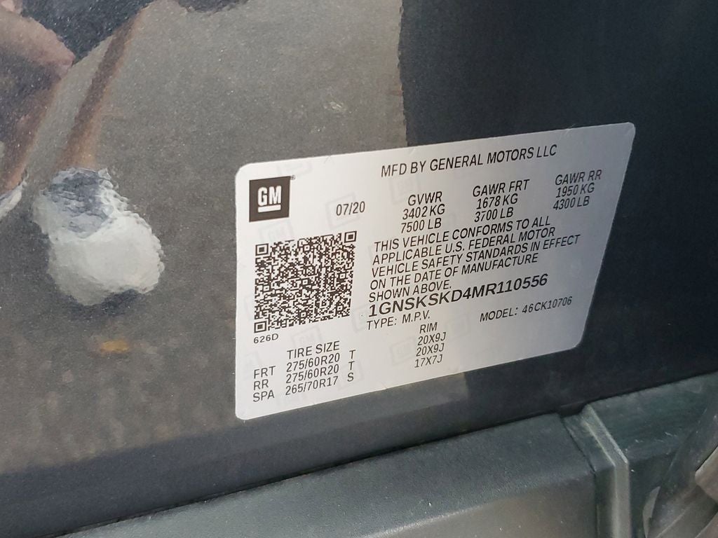 2021 Chevrolet Tahoe Premier
