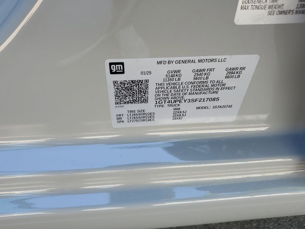 2025 GMC Sierra AT4