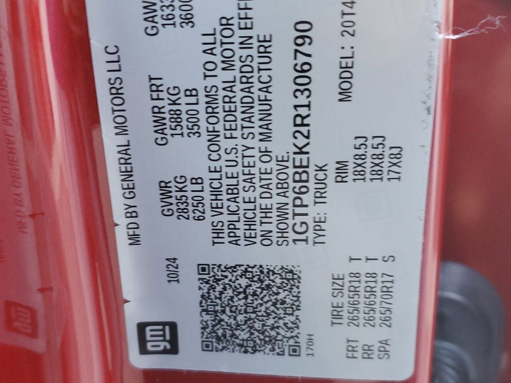 2024 GMC Canyon 4WD Elevation