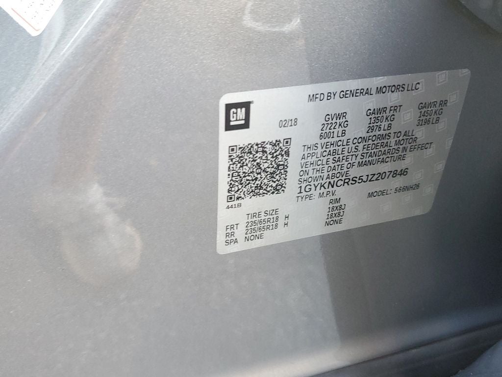 2018 Cadillac XT5 Luxury FWD
