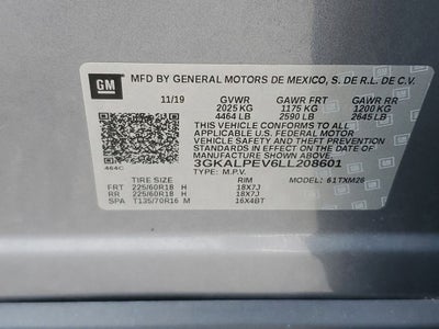 2020 GMC Terrain SLT