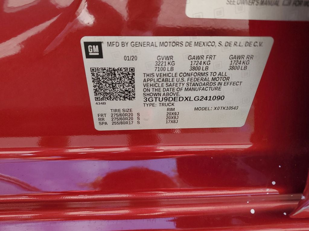 2020 GMC Sierra SLT