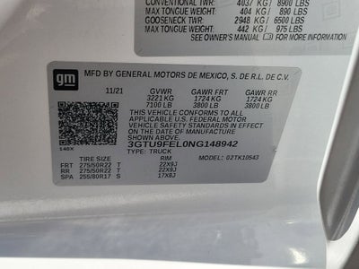 2022 GMC Sierra Limited Denali