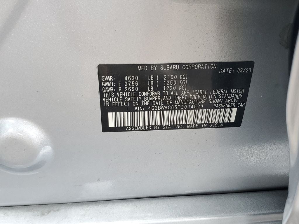 2024 Subaru Legacy Premium