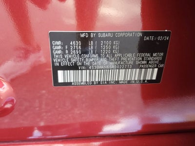 2024 Subaru Legacy Limited