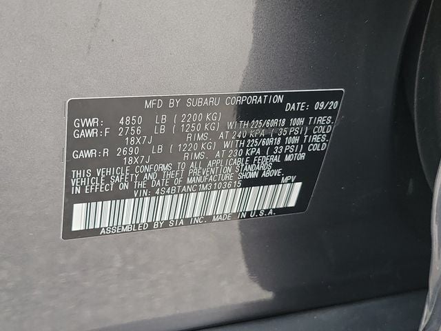 2021 Subaru Outback Limited - Photo 35