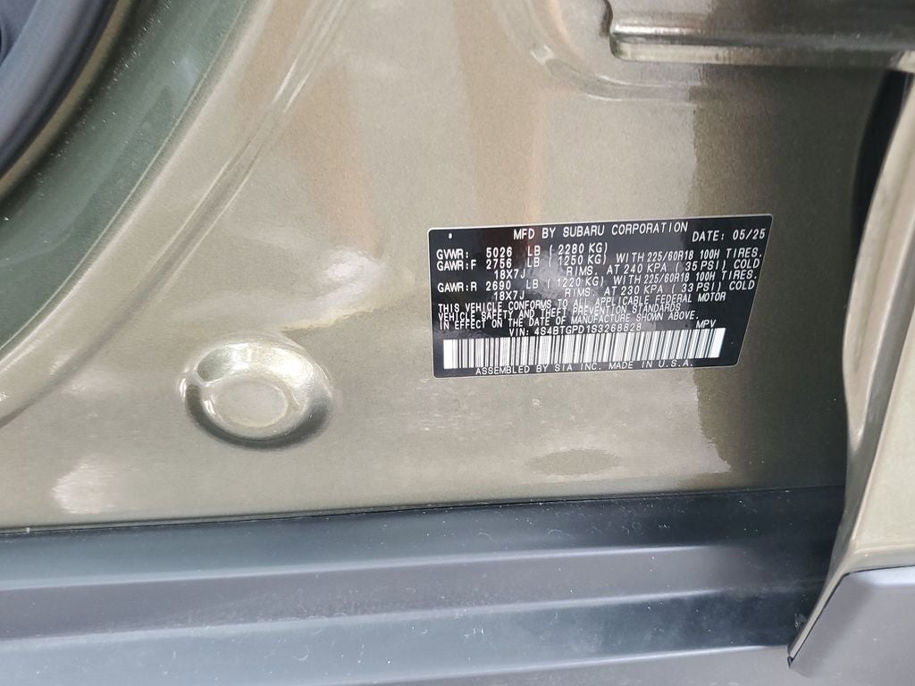 2025 Subaru Outback Touring XT