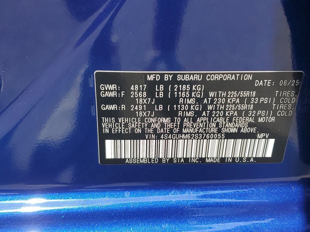 2025 Subaru Crosstrek Limited
