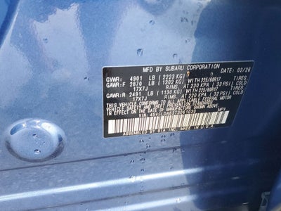 2026 Subaru Forester Base Plus