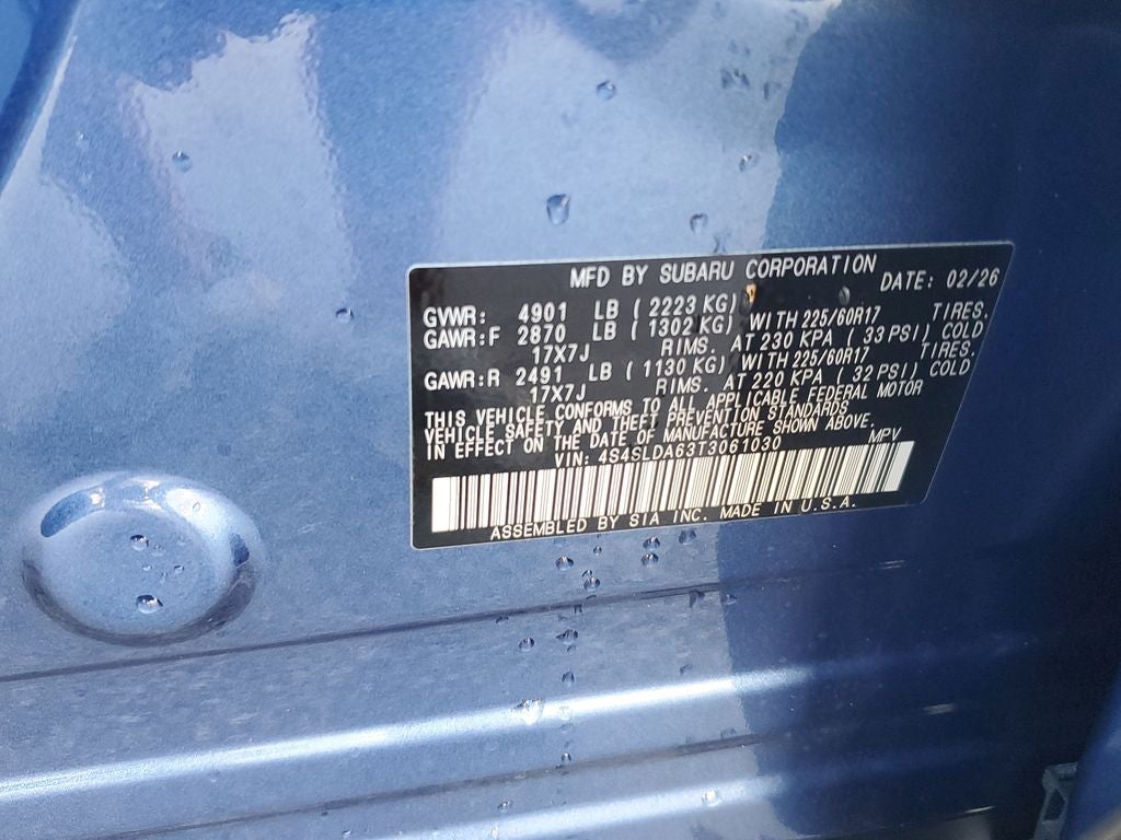 2026 Subaru Forester Base Plus