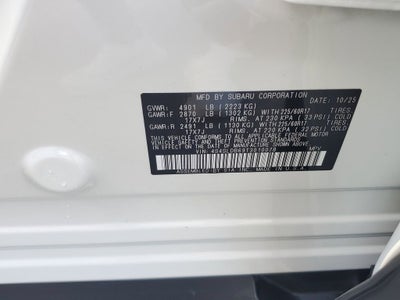 2026 Subaru Forester Premium Base