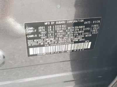 2026 Subaru Forester Sport