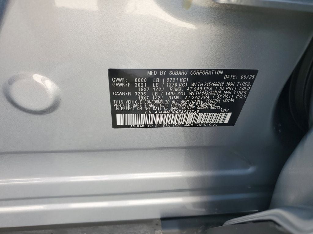 2025 Subaru Ascent Premium