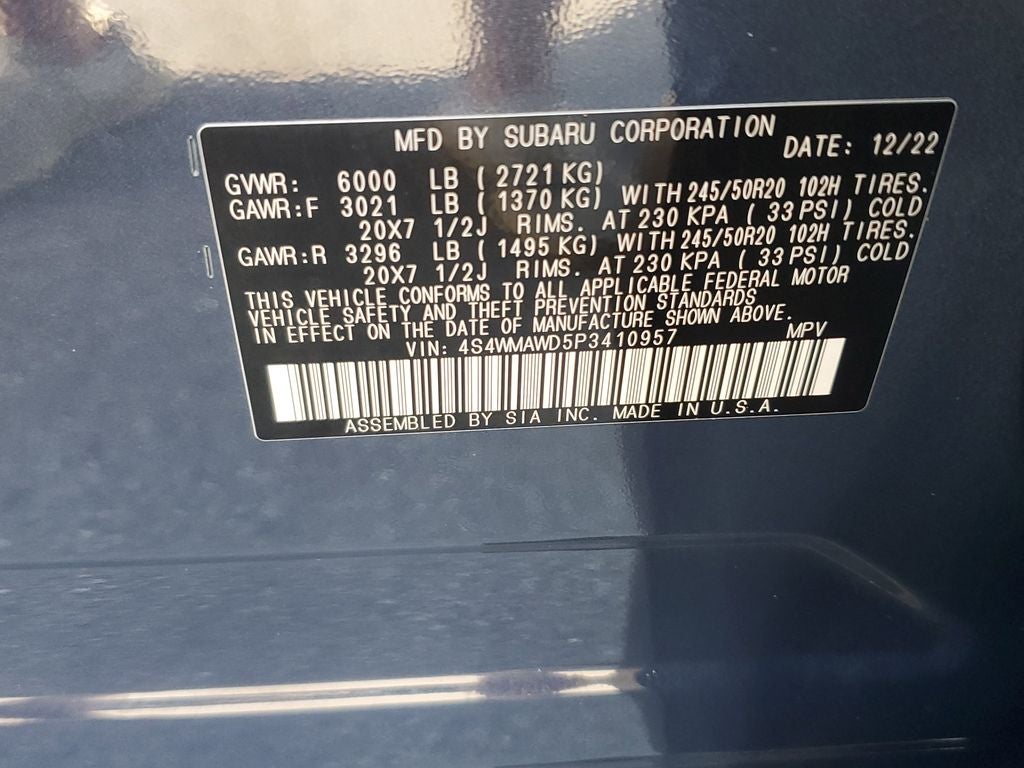 2023 Subaru Ascent Touring