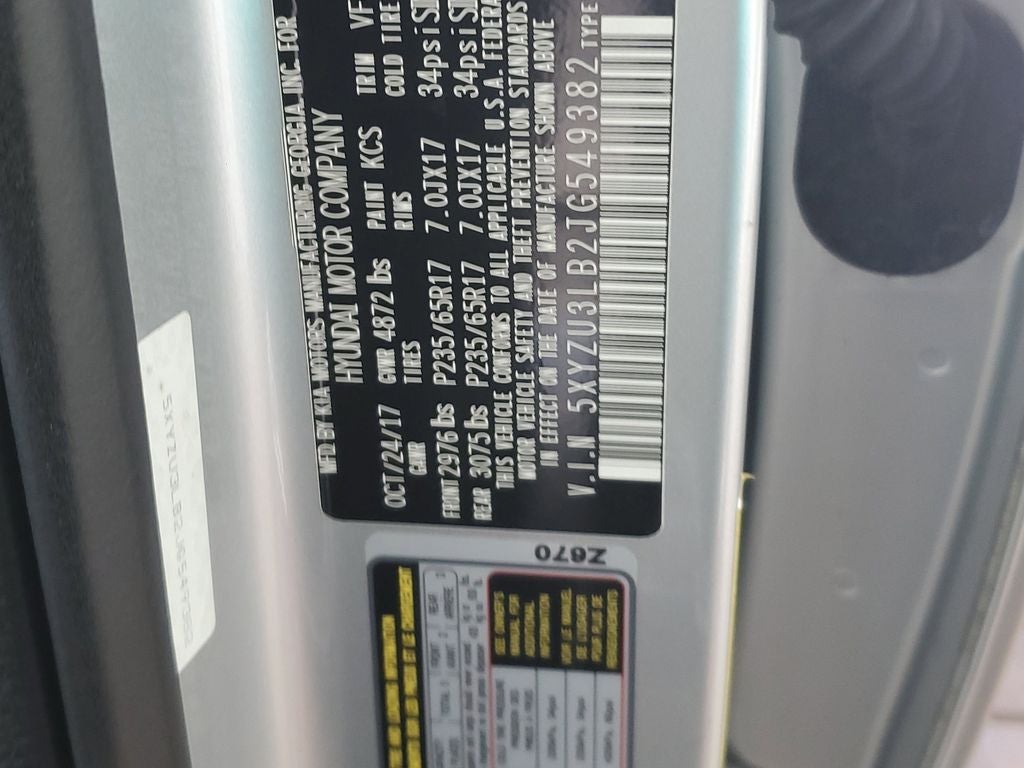 2018 Hyundai Santa Fe Sport 2.4L