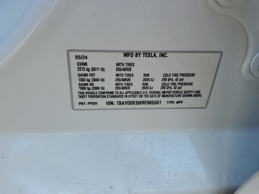 2024 Tesla Model Y Long Range
