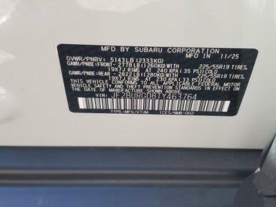 2026 Subaru Outback Limited XT