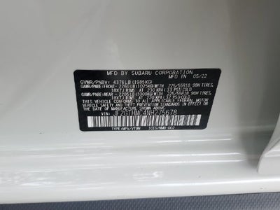 2022 Subaru Crosstrek Limited