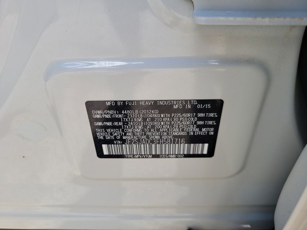 2015 Subaru Forester 2.5i Premium