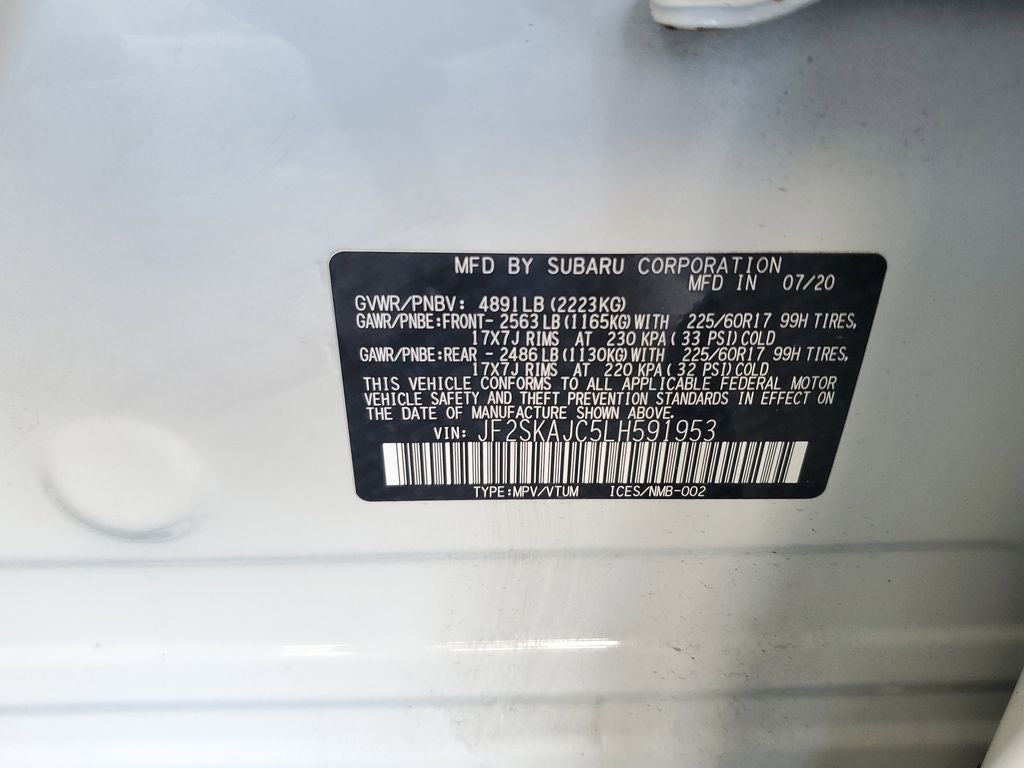 2020 Subaru Forester Premium