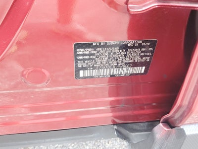 2020 Subaru Forester Limited