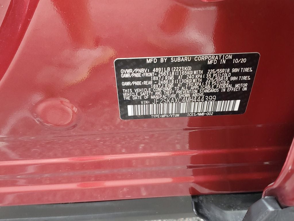 2021 Subaru Forester Touring