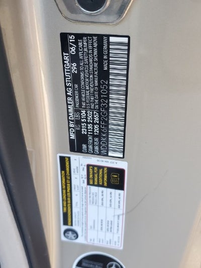 2016 Mercedes-Benz E-Class E 400