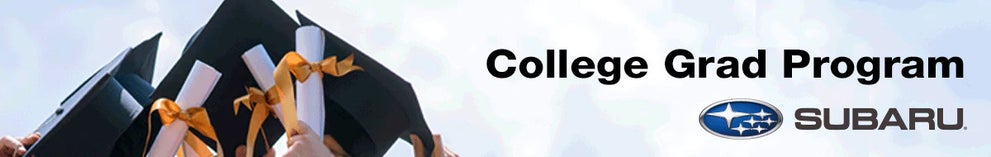 College Grad Program | Subaru of Naples in Naples FL
