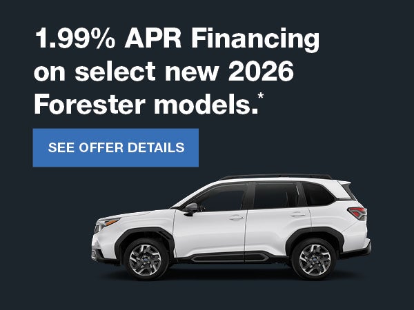 Dark Blue Background and White Forester