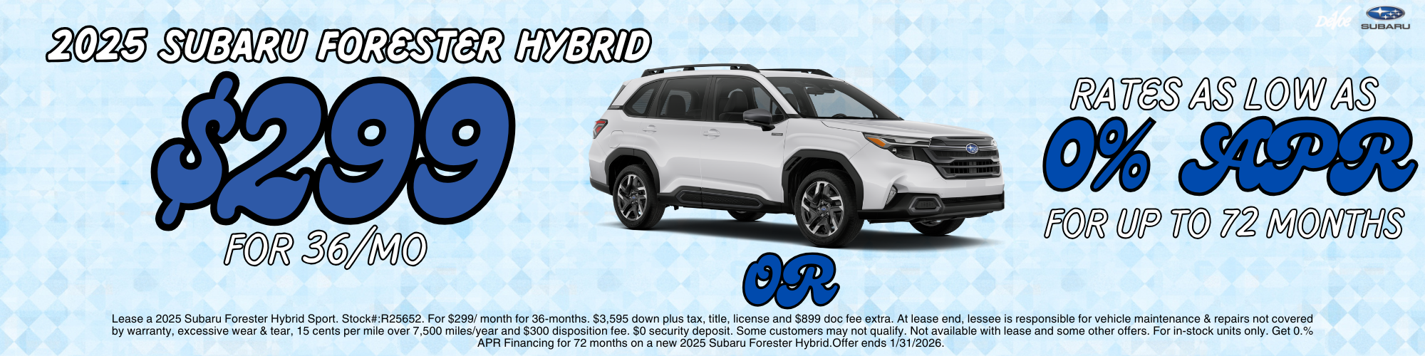 2025 Subaru Forester Hybrid