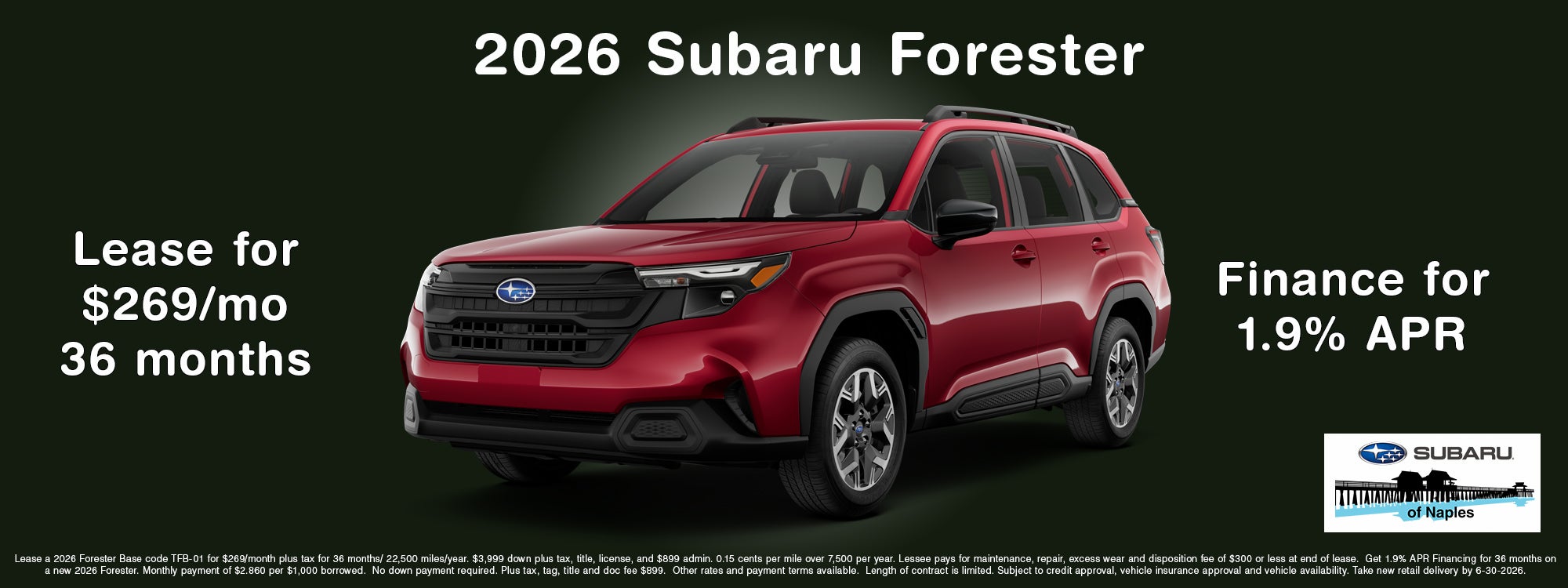 2026 Subaru Forester