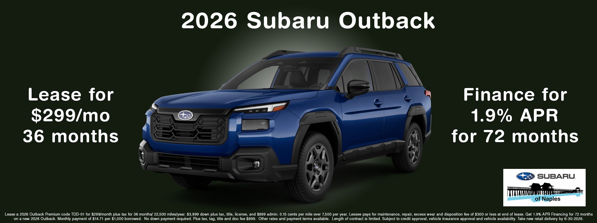 2026 Subaru Outback