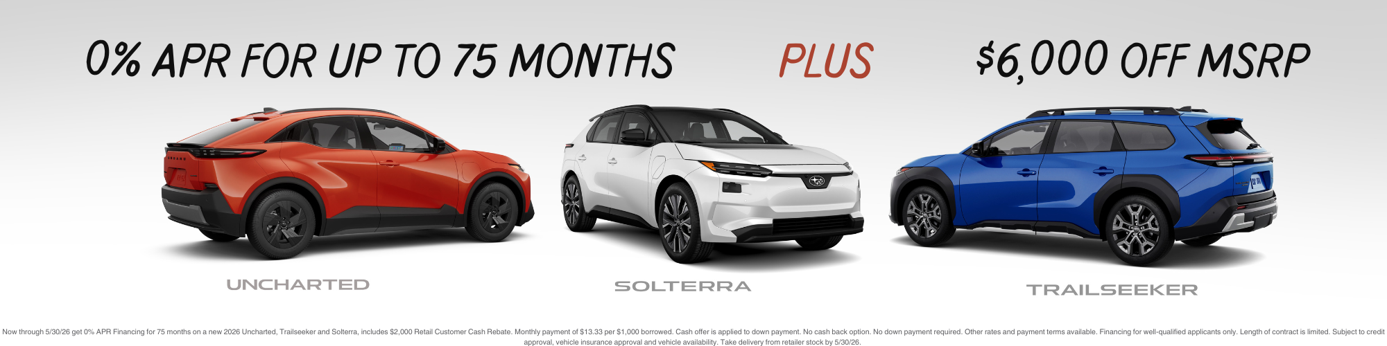 2026 Subaru EV Models